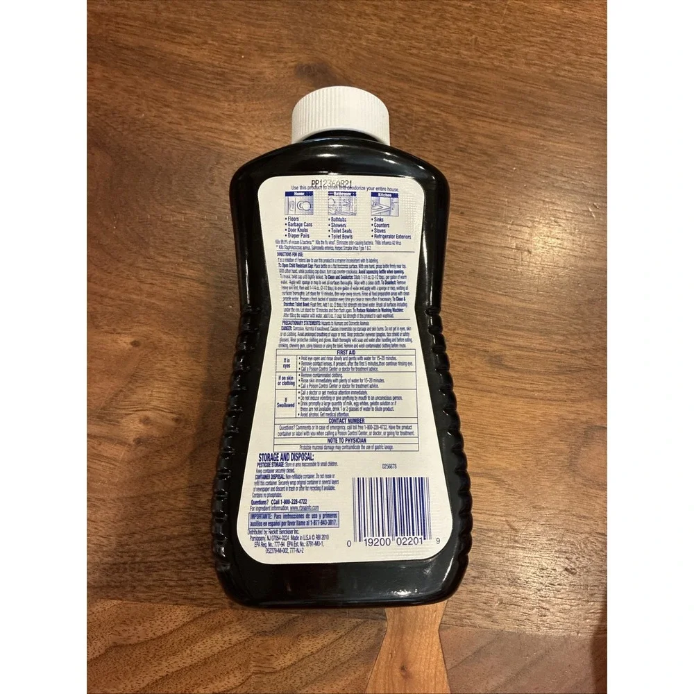 Lysol Concentrate Disinfectant - Original Scent - 12 Fl Oz, Makes 9 Gallons